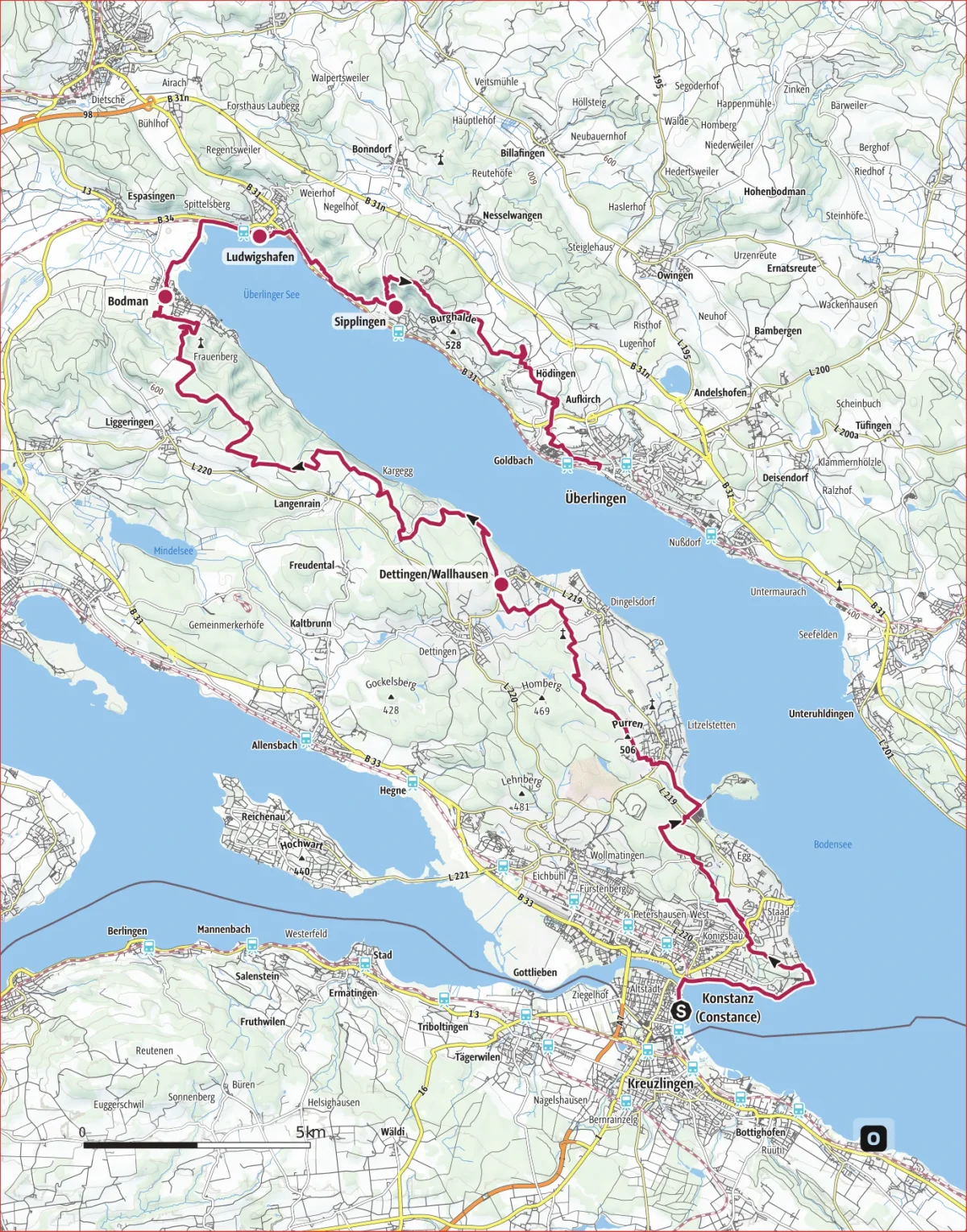 Activity maps for B2B printouts