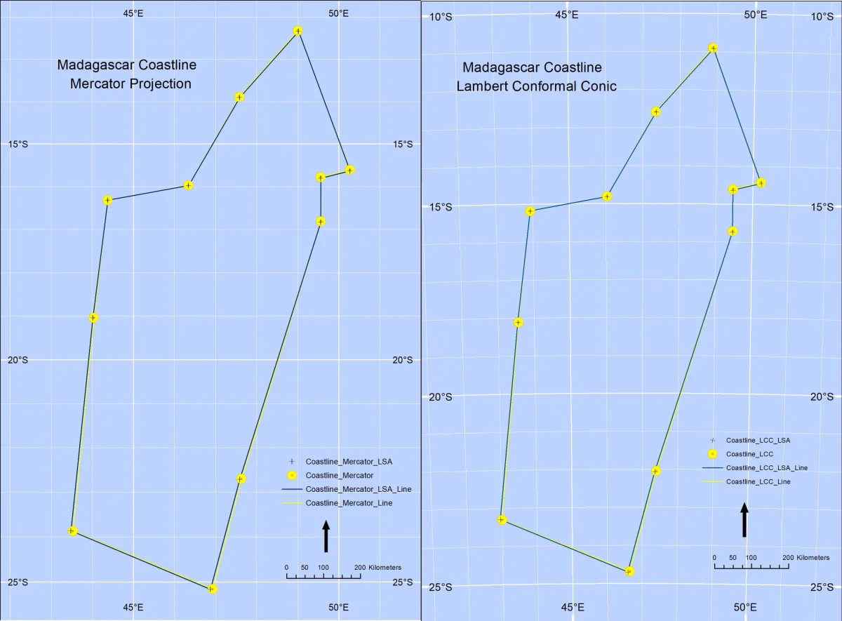 Coordinate transformations in Python