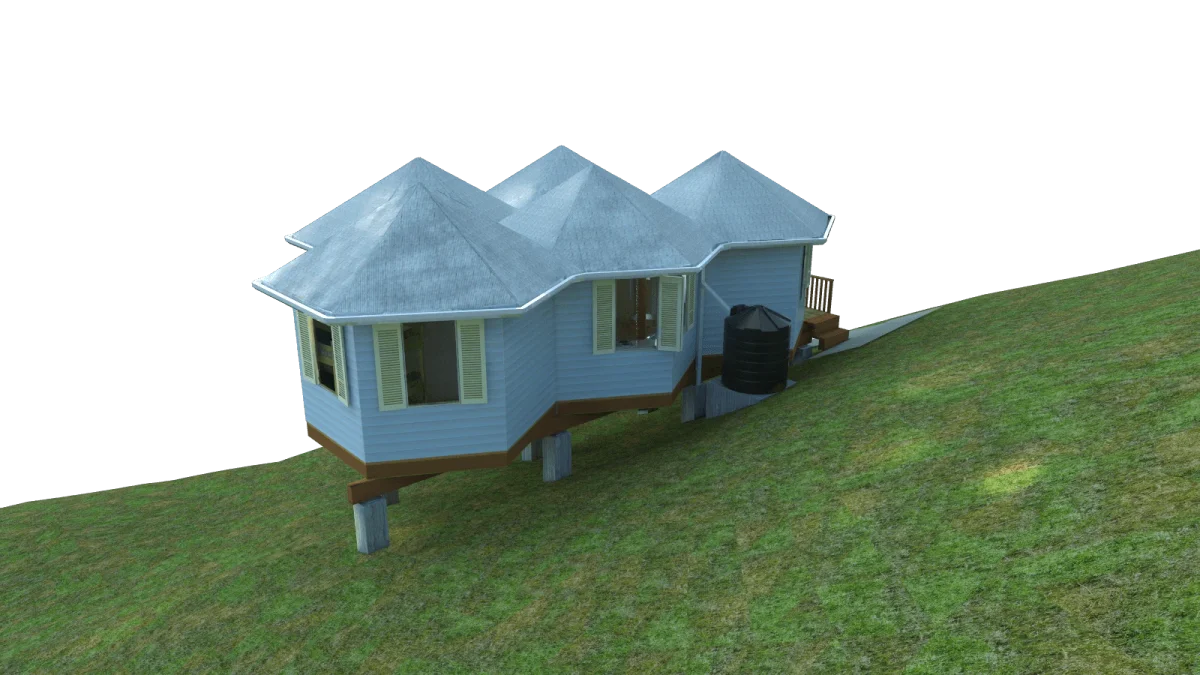 Disaster-resilient house design in St Lucia, image 4