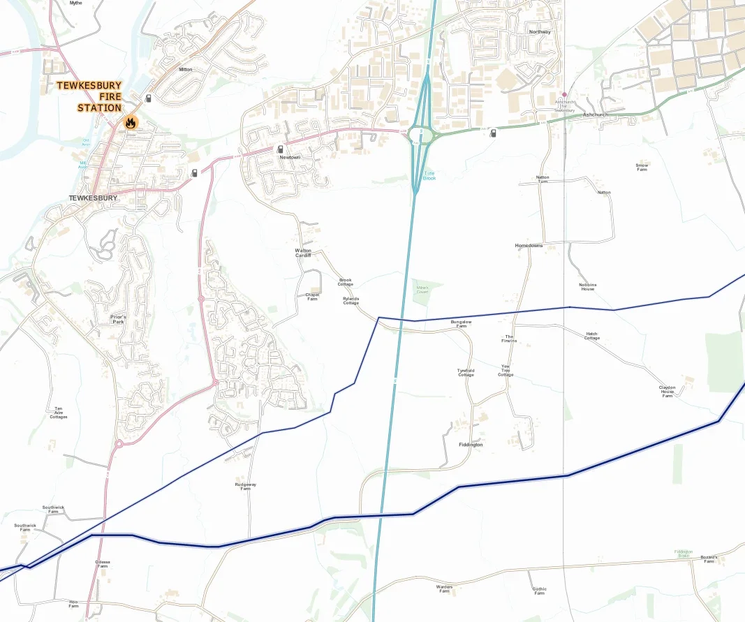 Infrastructure map in QGIS, image 4