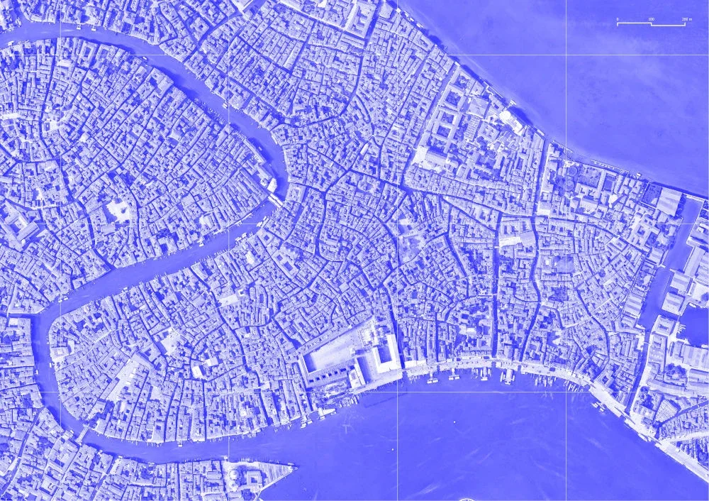 Backdrop maps for an art project in Venice, image 2