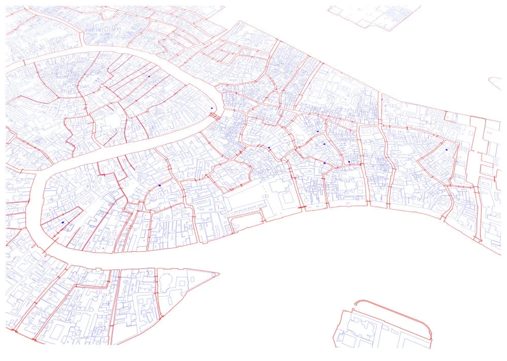 Backdrop maps for an art project in Venice, image 5