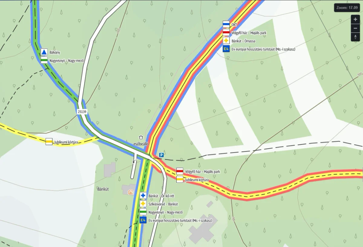 Metro-style hiking trails on the web, image 11