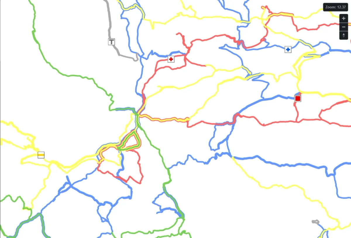 Metro-style hiking trails on the web, image 12