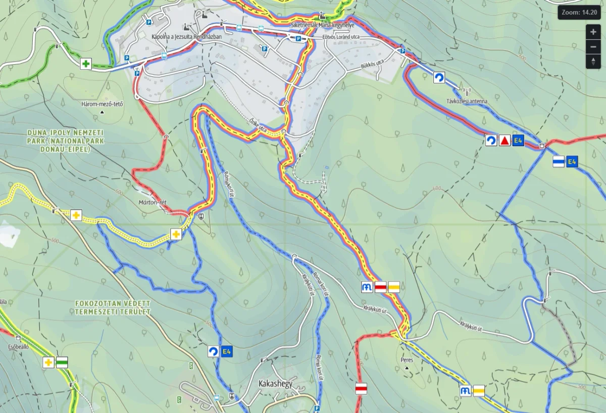 Metro-style hiking trails on the web, image 3