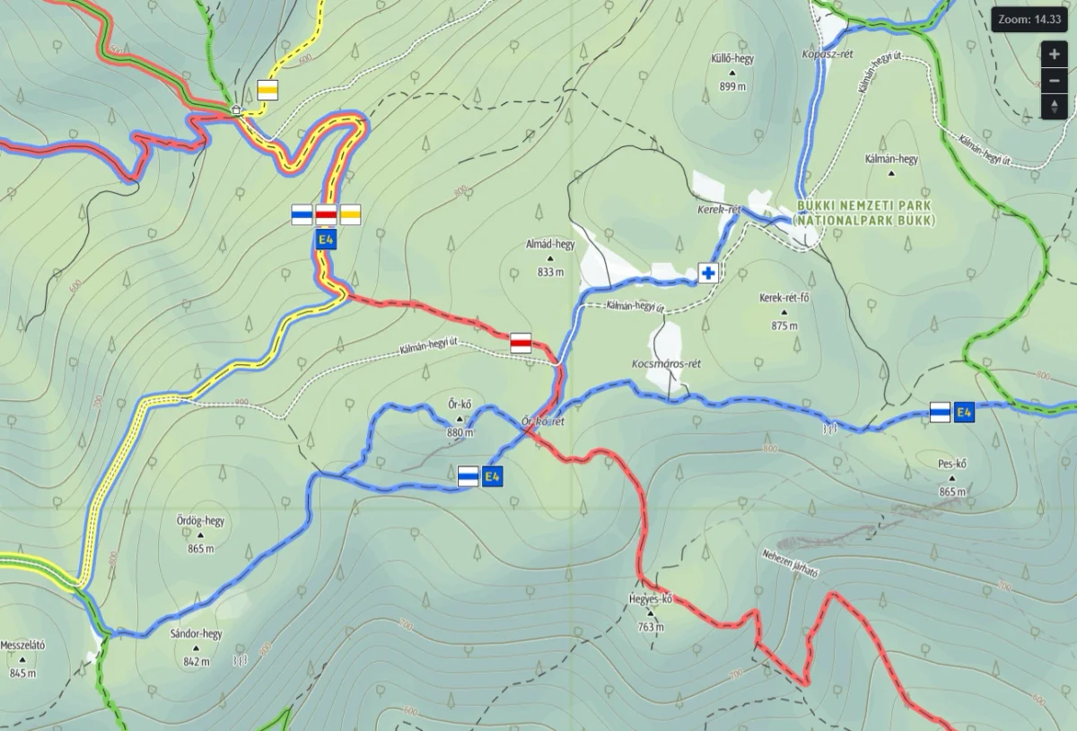 Metro-style hiking trails on the web, image 7