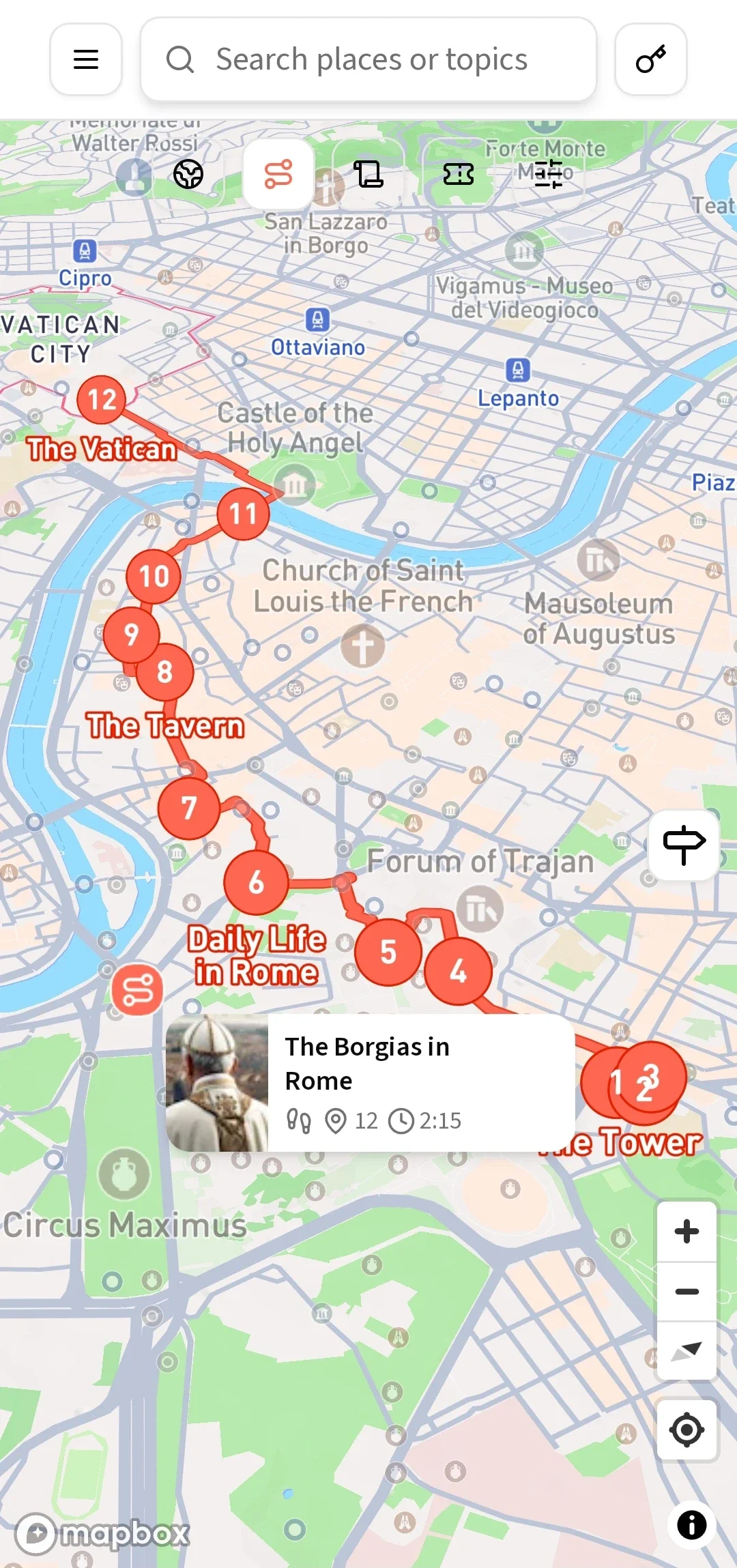 Ptolemy cultural travel app, image 5