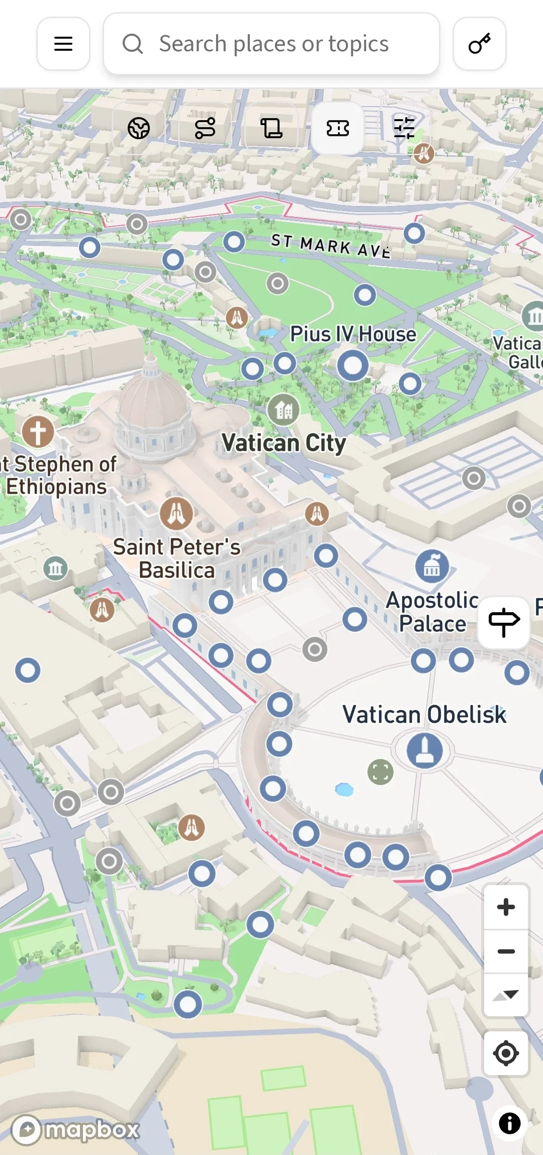 Ptolemy cultural travel app, image 6