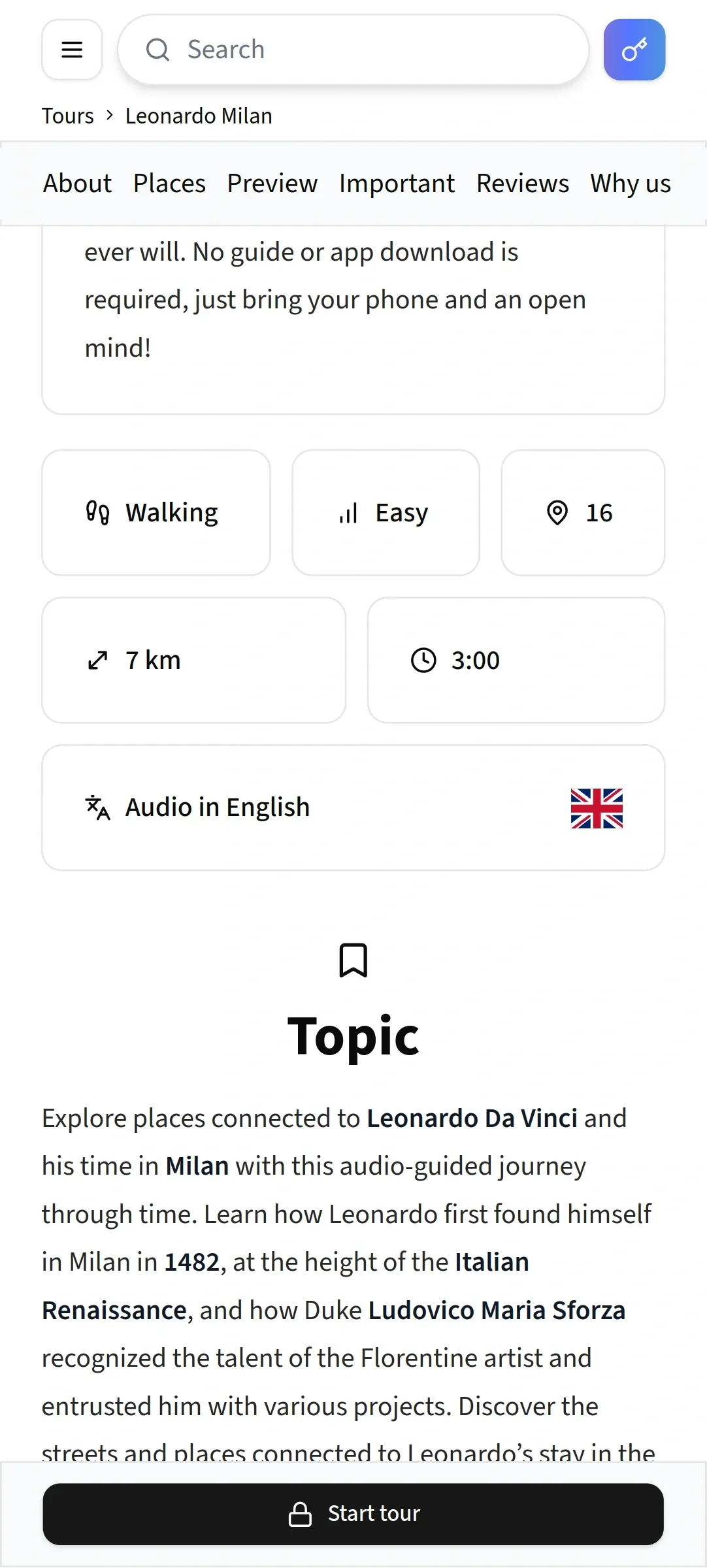 Ptolemy cultural travel app, image 9