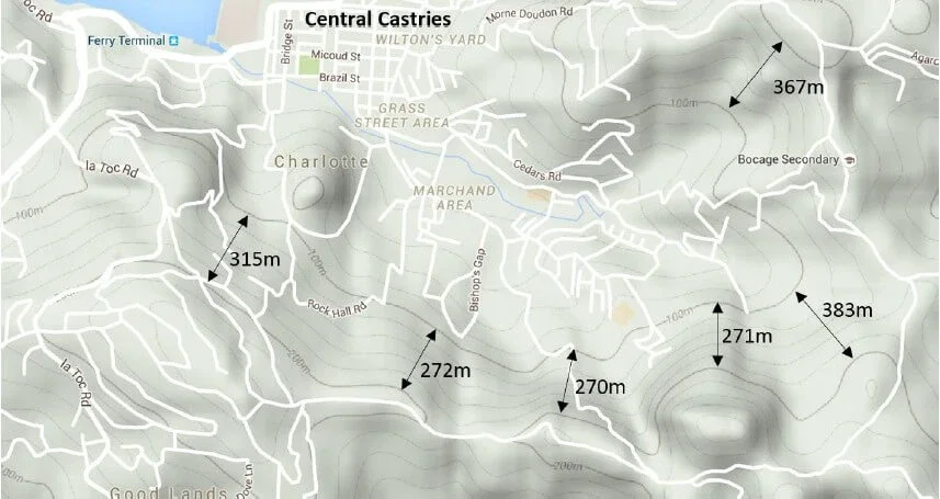 Urban plan for Castries, St Lucia, image 5